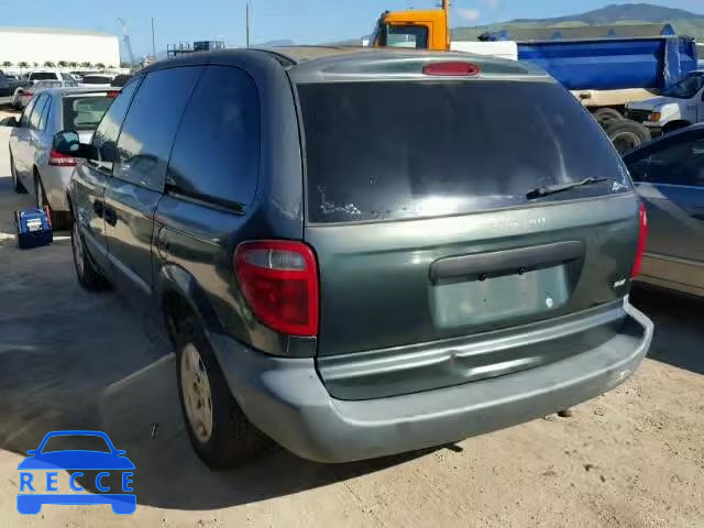 2001 DODGE CARAVAN SE 1B4GP25BX1B119578 image 2