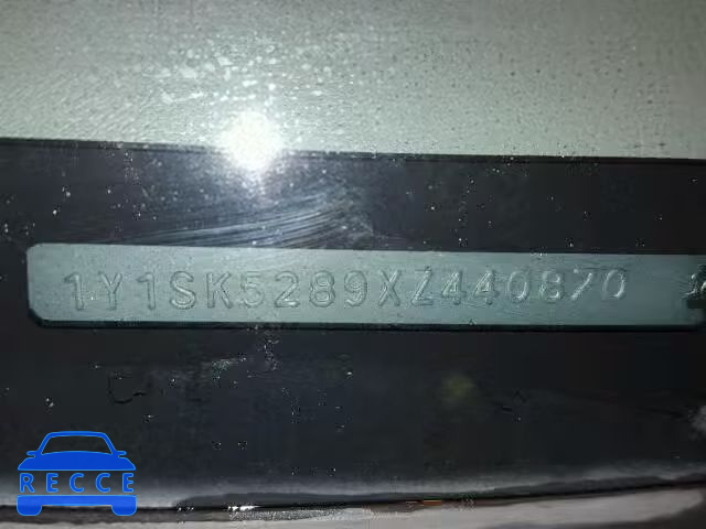 1999 CHEVROLET PRIZM/LSI 1Y1SK5289XZ440870 image 9