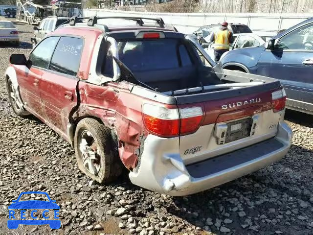 2003 SUBARU BAJA 4S4BT61C137105343 зображення 2