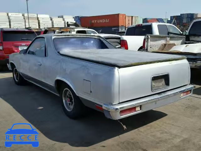 1987 CHEVROLET EL CAMINO 3GCCW80H9HS909228 image 2