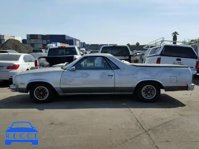 1987 CHEVROLET EL CAMINO 3GCCW80H9HS909228 image 8