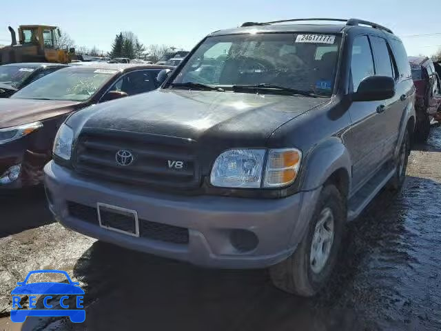 2001 TOYOTA SEQUOIA SR 5TDBT44A31S046706 image 1