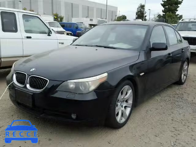 2005 BMW 545I WBANB33515CN64476 image 1