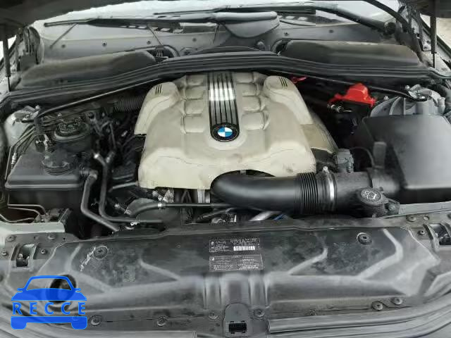 2005 BMW 545I WBANB33515CN64476 зображення 6