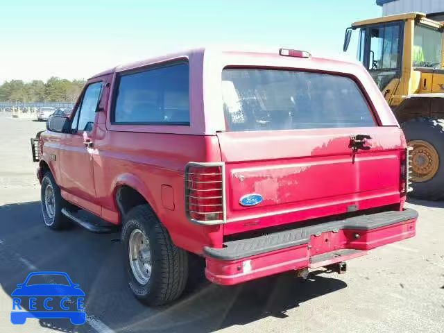 1996 FORD BRONCO 1FMEU15N9TLA82894 image 2