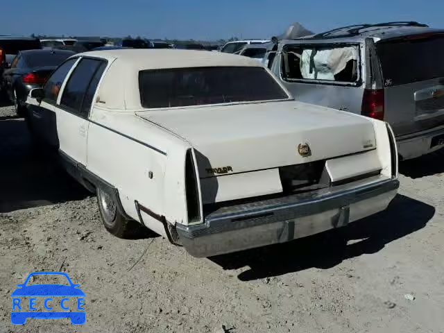 1993 CADILLAC FLEETWOOD 1G6DW5279PR726214 image 2