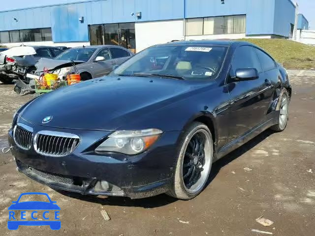 2006 BMW 650I WBAEH13496CR49022 зображення 1