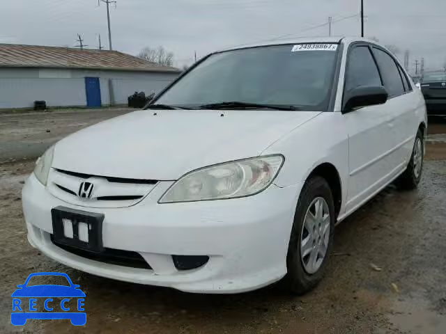 2004 HONDA CIVIC GX 1HGEN26544L000692 image 1