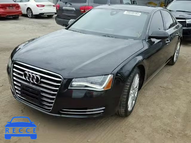2013 AUDI A8 QUATTRO WAUAGAFD1DN029397 image 1
