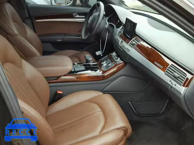 2013 AUDI A8 QUATTRO WAUAGAFD1DN029397 image 4