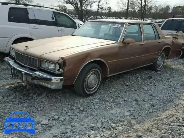 1987 CHEVROLET CAPRICE 1G1BL51Z1H9119623 зображення 0