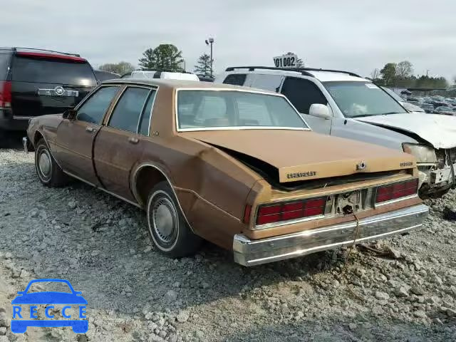 1987 CHEVROLET CAPRICE 1G1BL51Z1H9119623 image 1