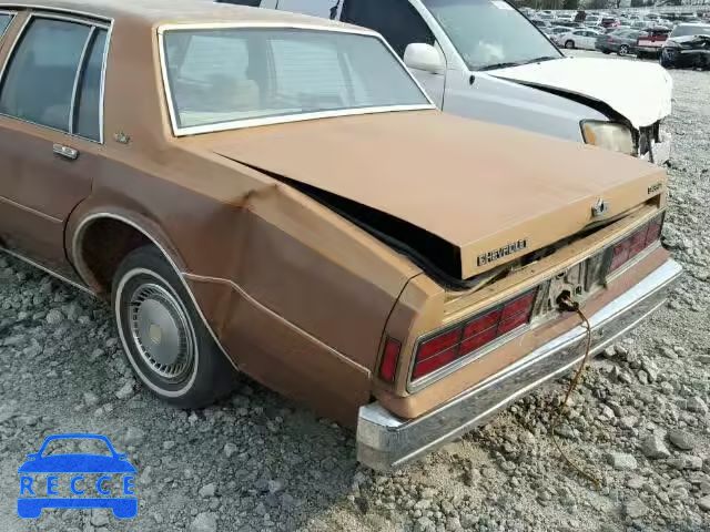 1987 CHEVROLET CAPRICE 1G1BL51Z1H9119623 зображення 8