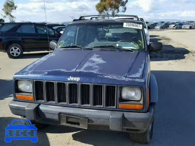 1997 JEEP CHEROKEE S 1J4FJ68S8VL539613 image 8