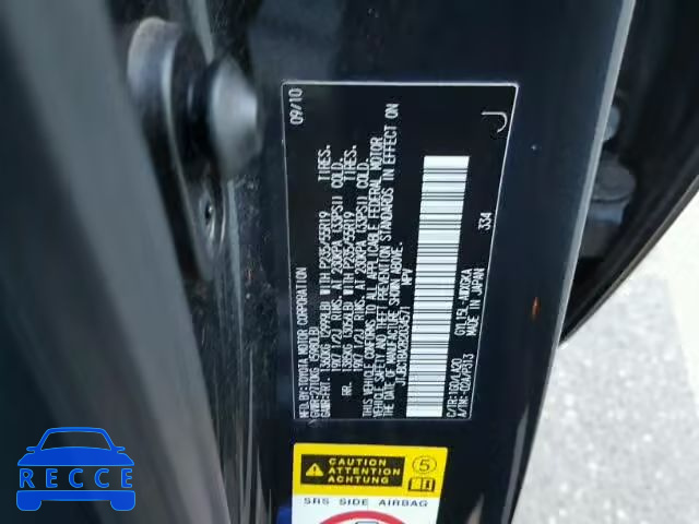 2011 LEXUS RX 450H JTJBC1BA2B2034571 image 9