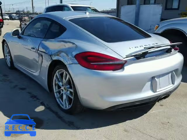 2016 PORSCHE CAYMAN WP0AA2A85GK170225 image 2