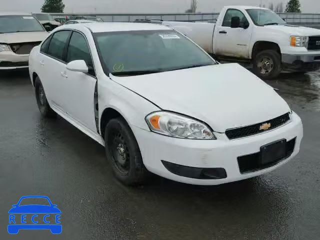 2013 CHEVROLET IMPALA POL 2G1WD5E36D1265524 зображення 0