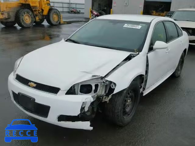 2013 CHEVROLET IMPALA POL 2G1WD5E36D1265524 зображення 1
