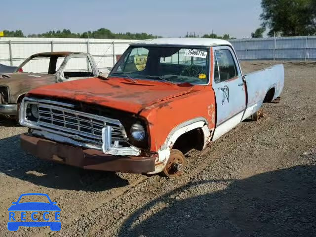 1978 DODGE PICKUP W24BF3S054377 зображення 1