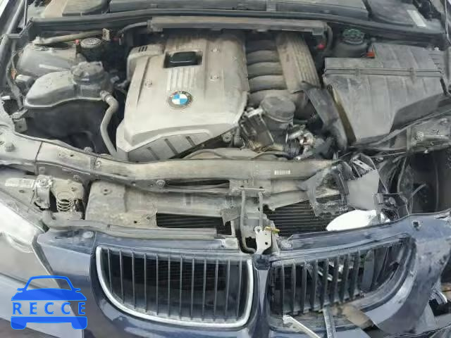 2006 BMW 325I AUTOMATIC WBAVB17586NK32863 зображення 6