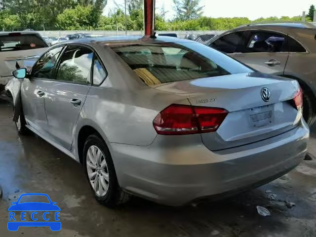 2012 VOLKSWAGEN PASSAT S 1VWAH7A33CC027157 image 2