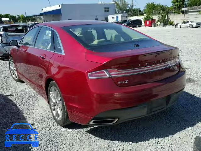 2014 LINCOLN MKZ 3LN6L2G9XER834264 зображення 2