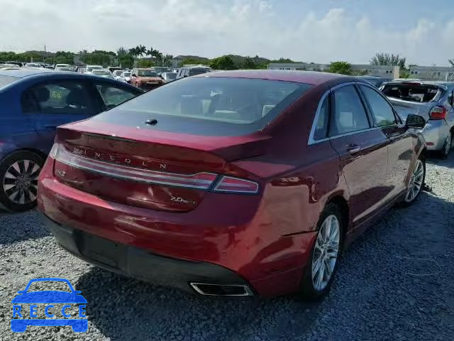 2014 LINCOLN MKZ 3LN6L2G9XER834264 зображення 3