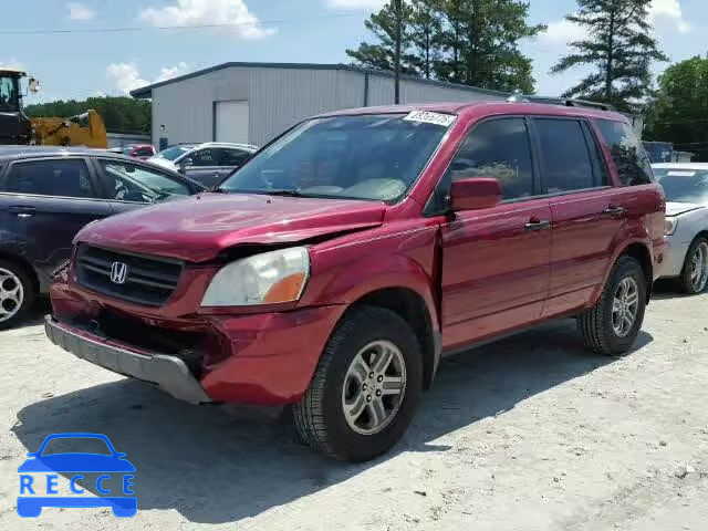 2004 HONDA PILOT EX 2HKYF18424H512592 image 1