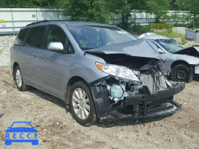 2014 TOYOTA SIENNA XLE 5TDDK3DC9ES090612 image 0