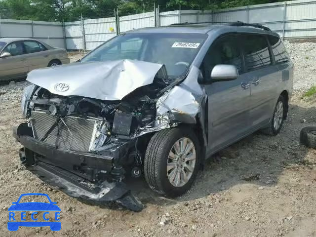 2014 TOYOTA SIENNA XLE 5TDDK3DC9ES090612 image 1