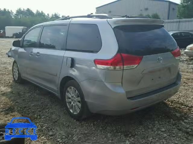 2014 TOYOTA SIENNA XLE 5TDDK3DC9ES090612 image 2