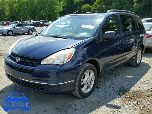 2004 TOYOTA SIENNA LE 5TDBA23C14S000714 image 1