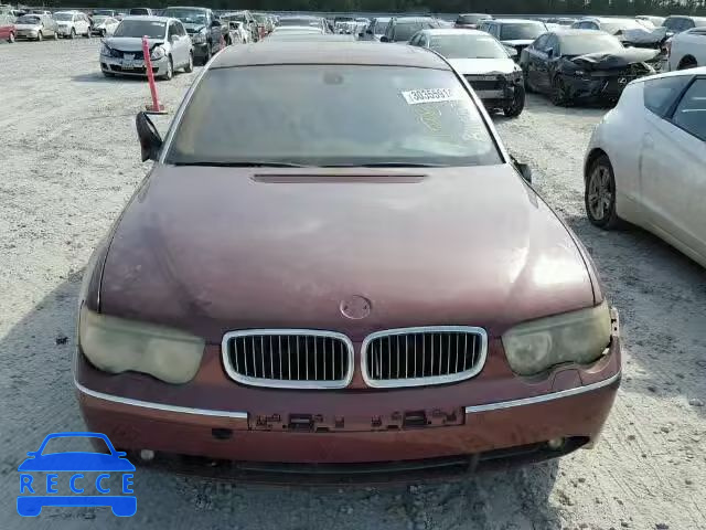 2003 BMW 745LI WBAGN634X3DR09875 зображення 6