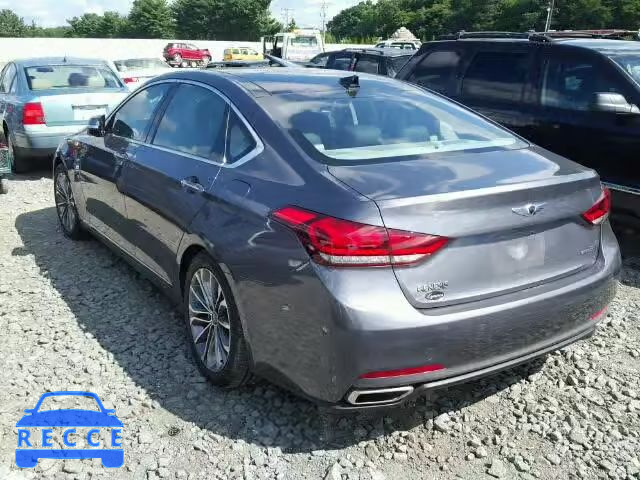 2015 HYUNDAI GENESIS KMHGN4JE9FU069476 image 2