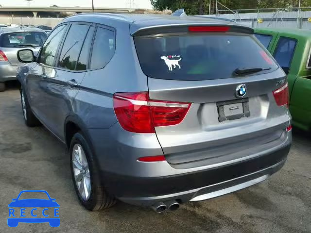 2014 BMW X3 XDRIVE2 5UXWX9C55E0D41436 image 2