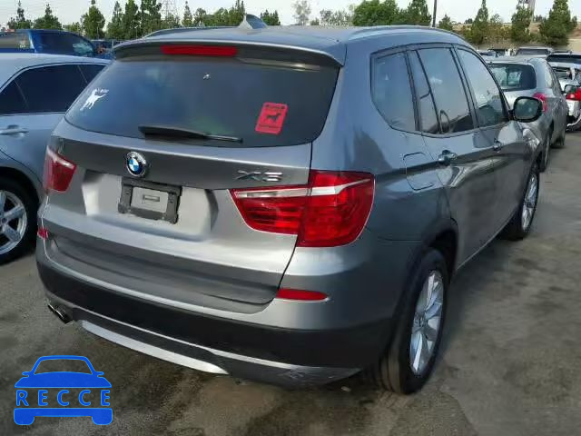 2014 BMW X3 XDRIVE2 5UXWX9C55E0D41436 зображення 3