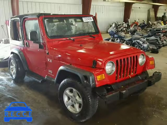 2004 JEEP WRANGLER X 1J4FA39S54P704912 image 0