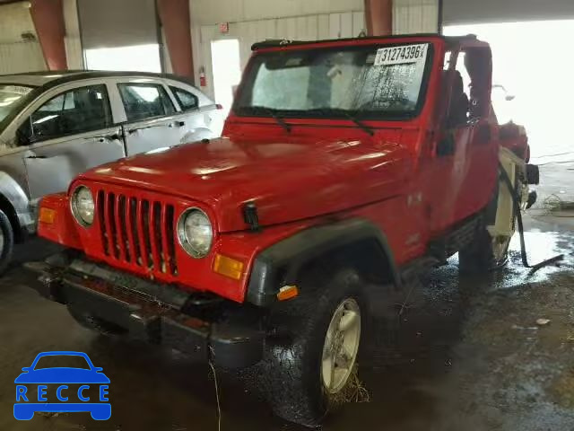 2004 JEEP WRANGLER X 1J4FA39S54P704912 зображення 1