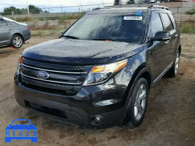 2015 FORD EXPLORER L 1FM5K8F89FGA70099 image 1