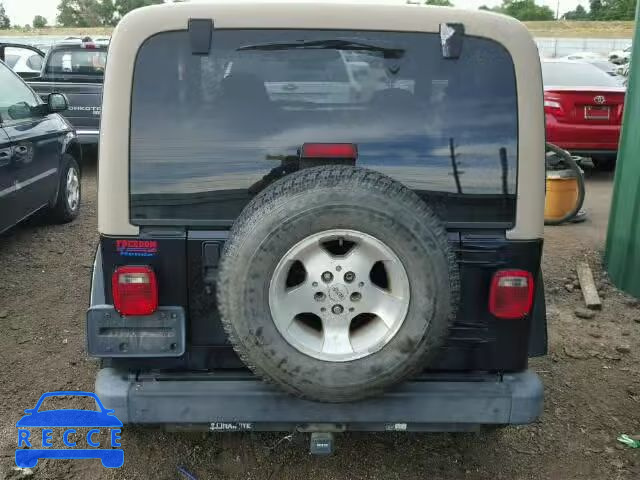 2000 JEEP WRANGLER S 1J4FA59S8YP704775 image 9