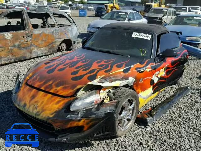 2001 HONDA S2000 JHMAP114X1T007947 image 1