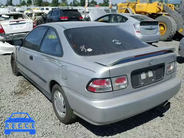 1998 HONDA CIVIC HX 1HGEJ7221WL078399 image 2