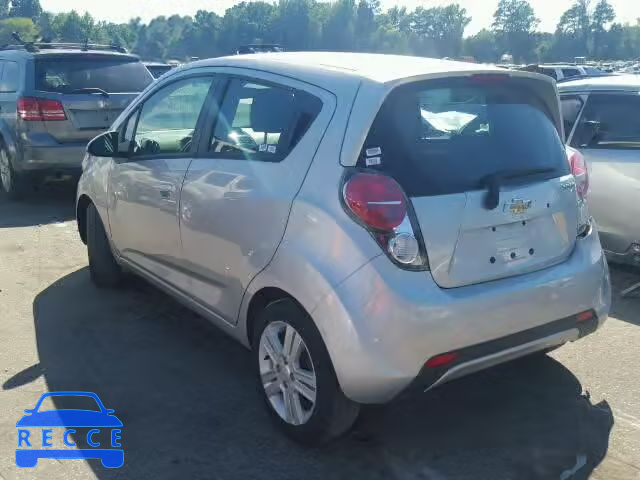 2015 CHEVROLET SPARK 1LT KL8CD6S94FC720059 зображення 2