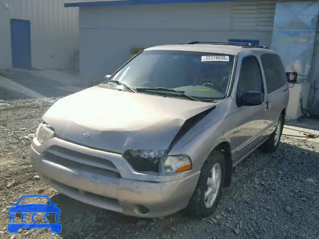 2002 NISSAN QUEST GXE 4N2ZN15T62D810145 зображення 1