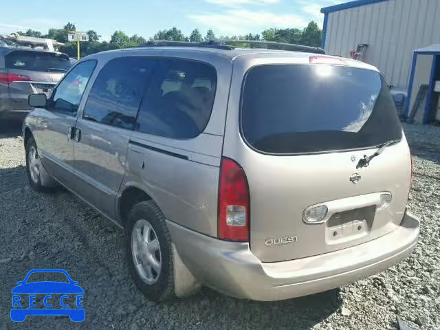 2002 NISSAN QUEST GXE 4N2ZN15T62D810145 Bild 2