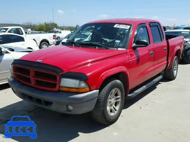 2003 DODGE DAKOTA QUA 1D7HL38X93S275569 image 1