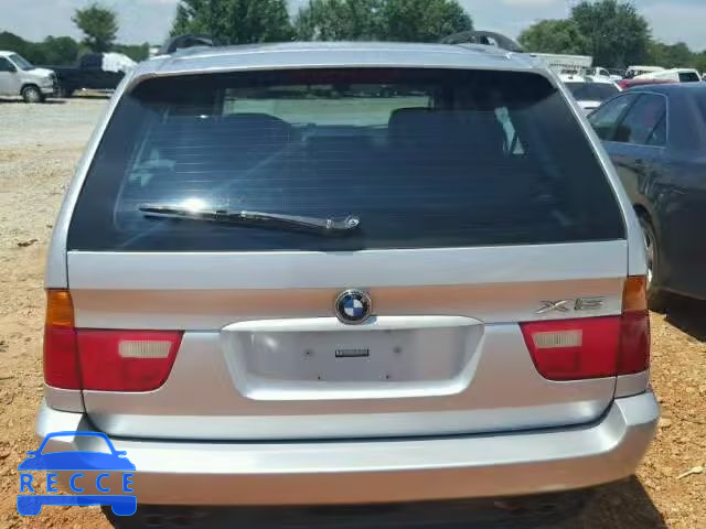 2001 BMW X5 4.4I WBAFB33561LH06371 зображення 9