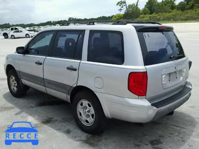 2003 HONDA PILOT LX 2HKYF18113H500177 image 2