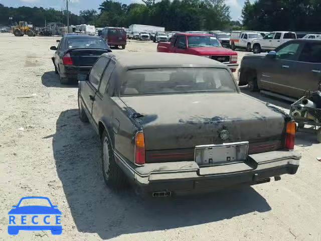 1991 CADILLAC ELDORADO 1G6EL13B6MU607411 Bild 2