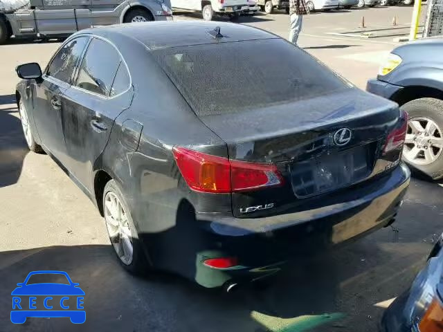 2009 LEXUS IS250 AWD JTHCK262X95028298 image 2